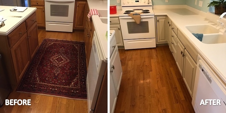 Kitchen Cabinets Painted Houston Painter Before & After