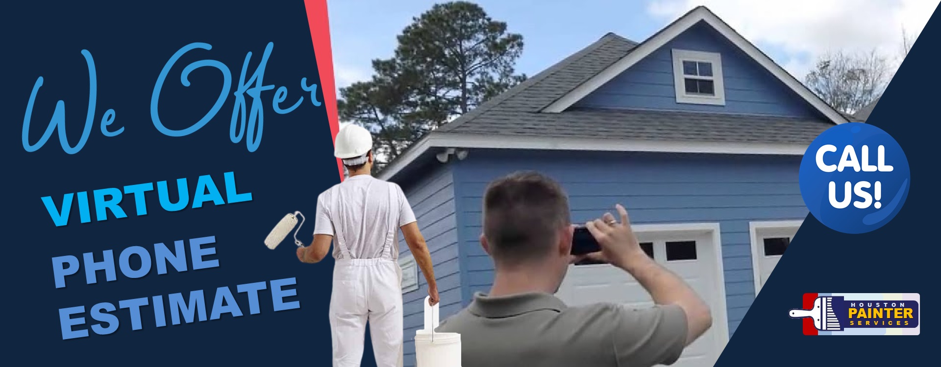 Houston Painters Residential and Commercial Painting Virtual Call Free Estimate